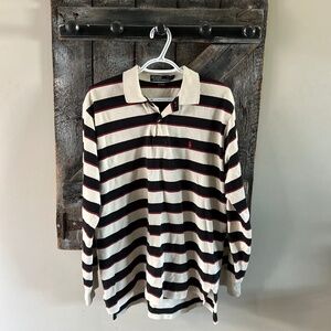 Men's Vintage Polo Long Sleeve Shirt